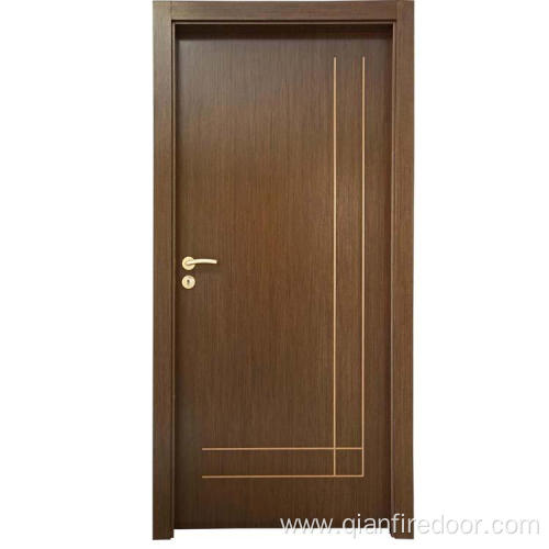 Garantía Panel de puerta de madera de puerta de madera real